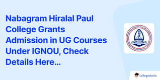 Nabagram Hiralal Paul College Grants Admission in UG Courses Under IGNOU, Check Details Here